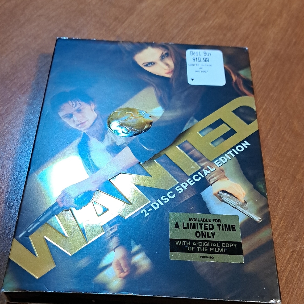 Universal Wanted 2-Disc Special Edition/ BUNDLE ONLY 2 OR MORE ITEMS TO PURCHASE